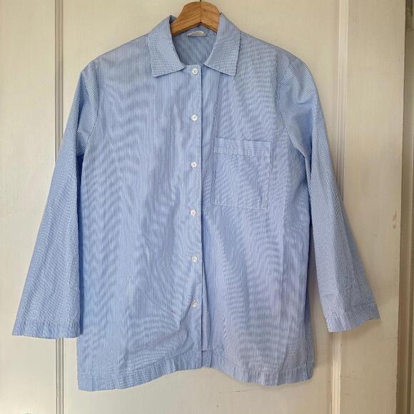 Aritzia Wilfred Free Boyfriend Button Down - Picture 2 of 6